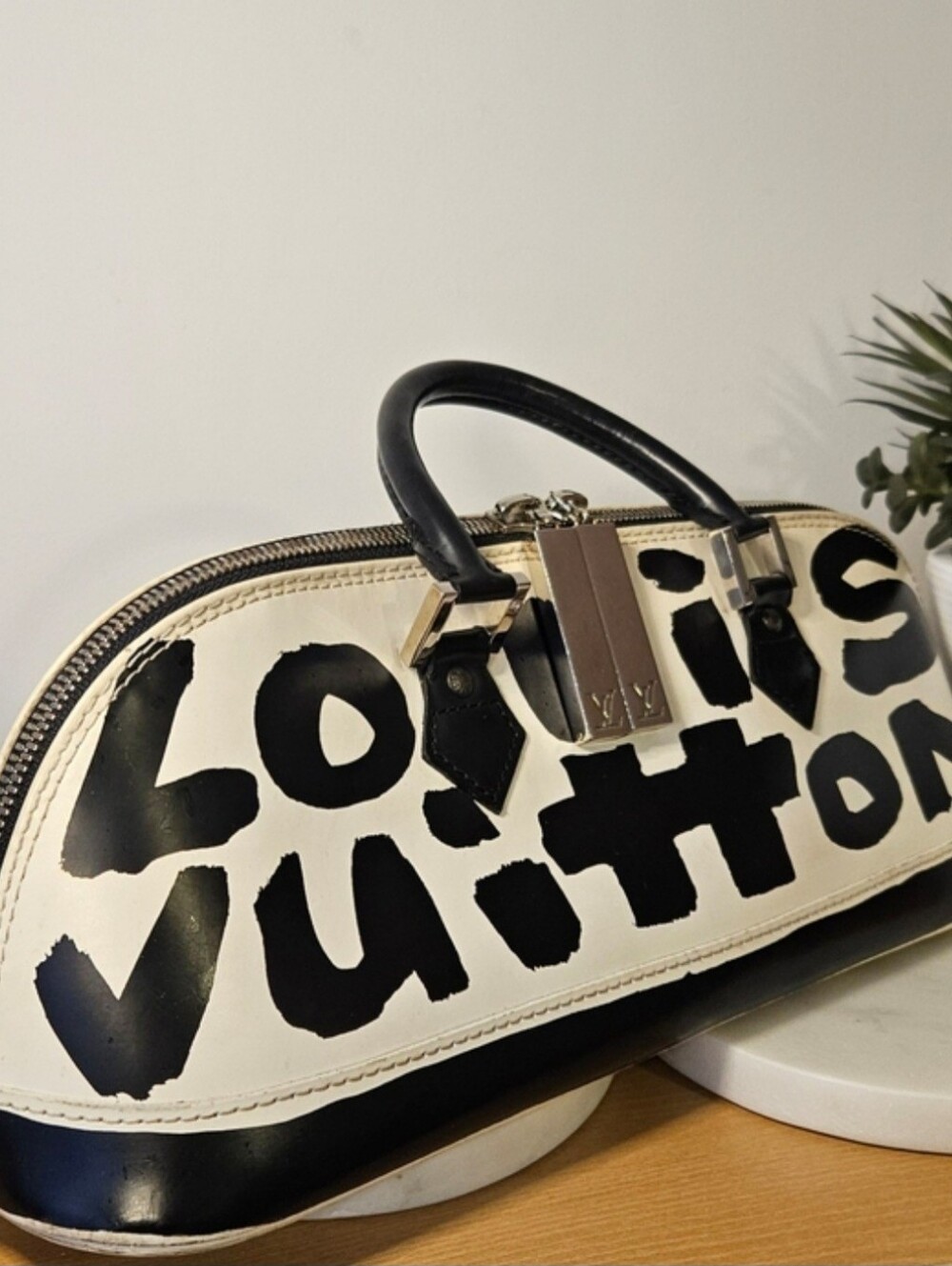 Louis Vuttion Graffiti Alma Horizontal Bag ✨️🖤✨️